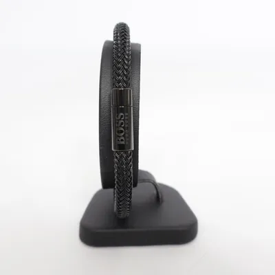 Armband (Zwart) van Boss Hugo Boss Onbekend materiaal