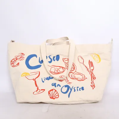 Weekendtaske (Beige, Flerfarvet) fra Closed Bomuld