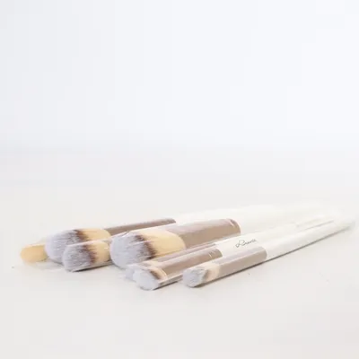 Make-up kwast (Wit, Bruin) van Luvia