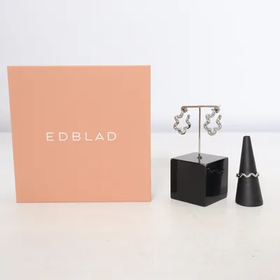 Boucles d'oreilles (Argent) de Edblad Métal inconnu