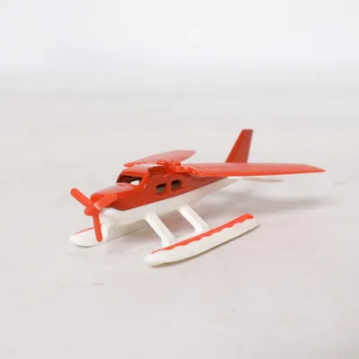 Leksaksflygplan (Röd, Vit) från Siku
