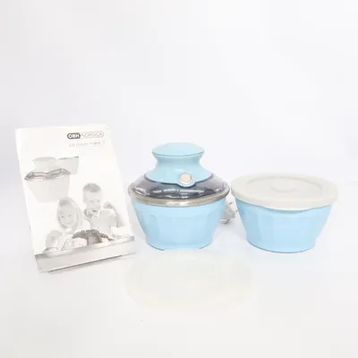 Glassmaskin (Blå, Silverfärgad, Vit) från OBH Nordica