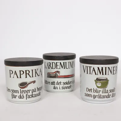 Kryddburk (Vit, Brun) från Knabstrup