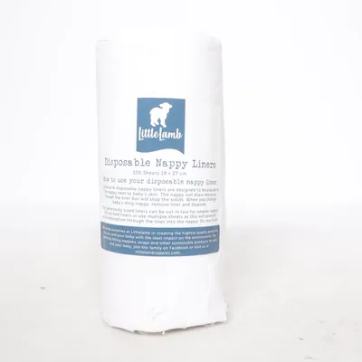 Blöja (Vit) från Littlelamb