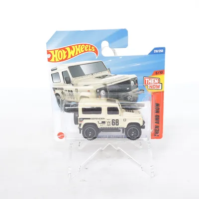 Leksaksbil (Land Rover Defender 90) från Hot Wheels