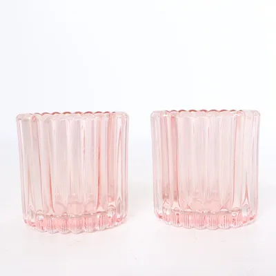 Drinking glass (Pink)