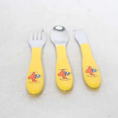 Couverts pour enfants (Jaune) de Mepal. Rosti Acier inoxydable