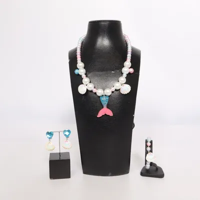 Parure de bijoux (Multicolore) Métal inconnu
