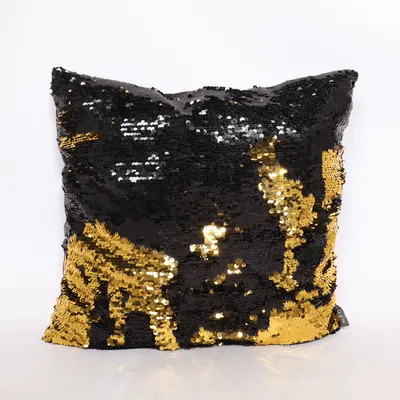 Coussin décoratif (Noir, Or) de Magma