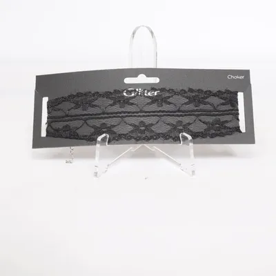 Choker (Black) from Glitter Unknown metal