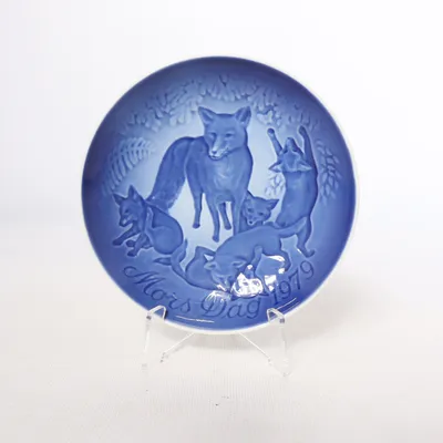 Wall plate (Mother's Day) from B&G Copenhagen Porcelain