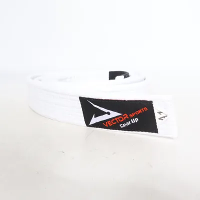 Ceinture d'arts martiaux (Blanc) de Victoria Sport
