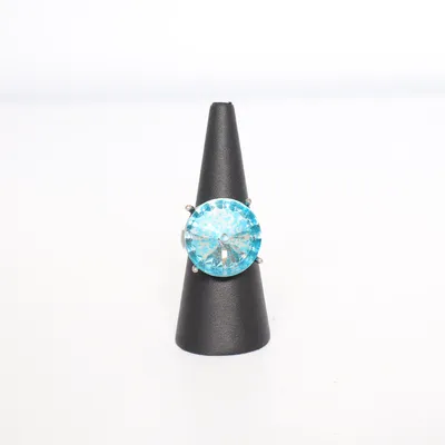 Bague (Bleu, Argent) de Friis & Company Métal inconnu