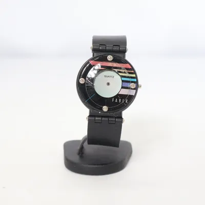 Wristwatch (Black, Multicolored) from Faber