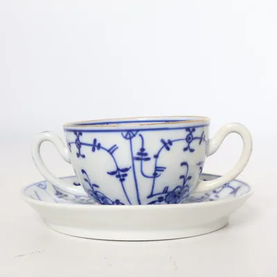 Tasse à café (Blanc, Bleu)