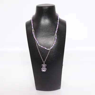 Ketting (Lila) Onbekend materiaal