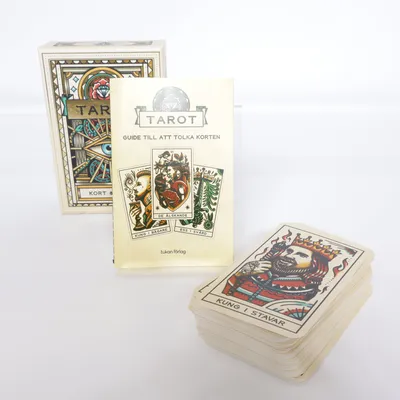 Tarot cards (Beige, Multicolored) from Tukan Förlag