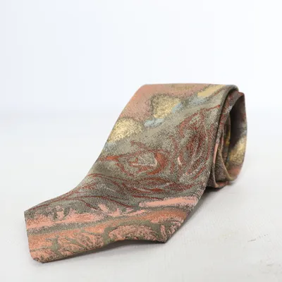 Tie (Brown, Multicolored) from Portia Polyester