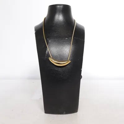 Necklace (Gold) from Steel Unknown metal