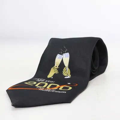 Cravate (Noir) de Charbell Polyester