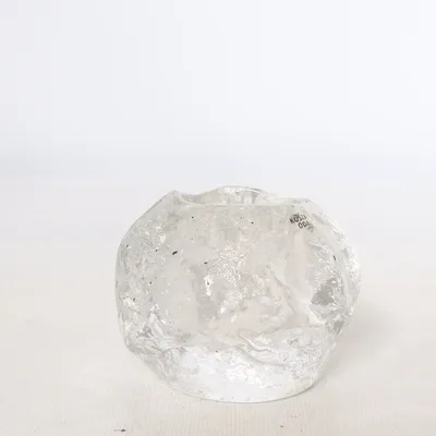 Candle holder (Transparent) from Kosta Boda
