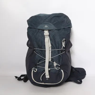 Hiking backpack (Blue, Gray) from Decathlon