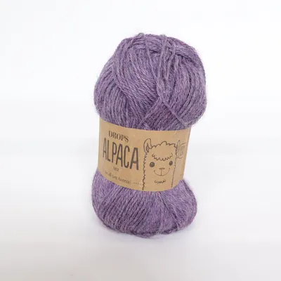 Garn (Lila) från Drops