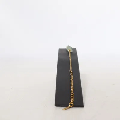 Bracelet (Gold, Green) from Steel Unknown metal