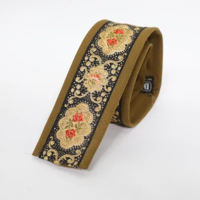 Tie (Green, Multicolored) from Diolen