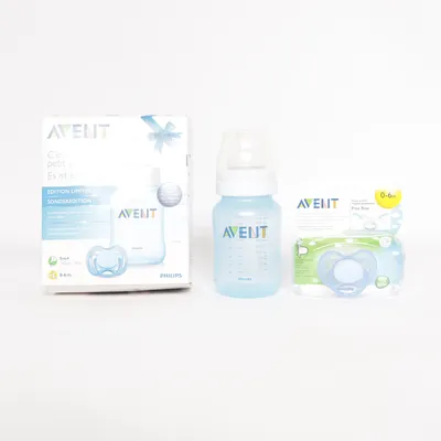 Babyfles (Transparant, Blauw) van Avent