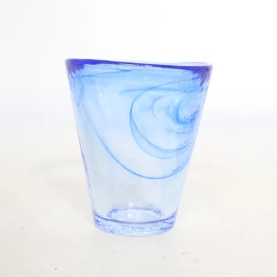 Drinking glass (Blue) from Kosta Boda