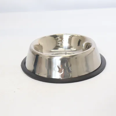 Matskål (Silverfärgad)