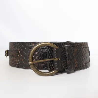 Riem (Zwart) van WE Fashion Leer