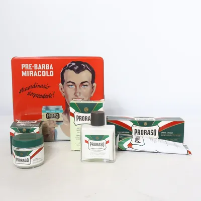 Kit de rasage (Vert, Blanc, Rouge) de Proraso