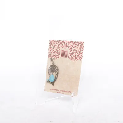 Earring (Brown, Turquoise) from Mim Unknown metal