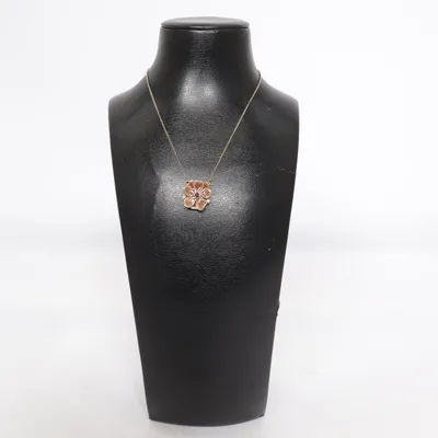 Necklace (Gold, Purple) from Pilgrim Unknown metal