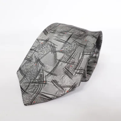 Tie (Gray, Multicolored) from Enrico Mori