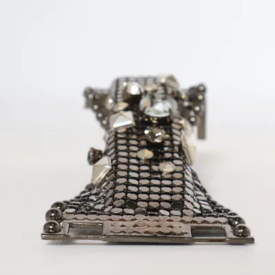 Bracelet (Black) from Jimmy Choo for H&M Unknown metal