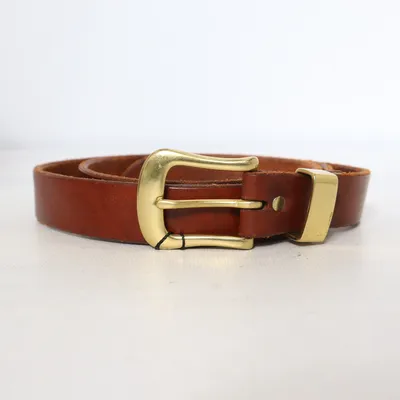 Bälte (Brun) från Solid Brass