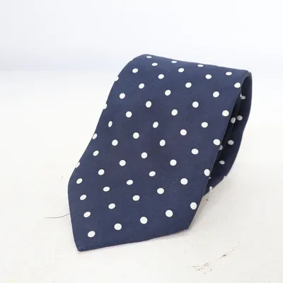 Tie (Blue, White) from Tie Rack Silk
