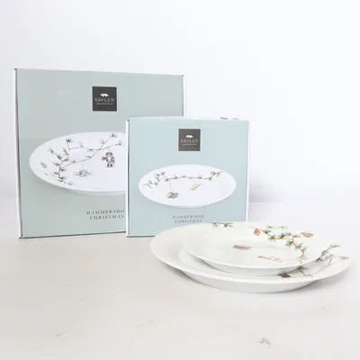 Plate (Hammershøi Christmas) from Kähler