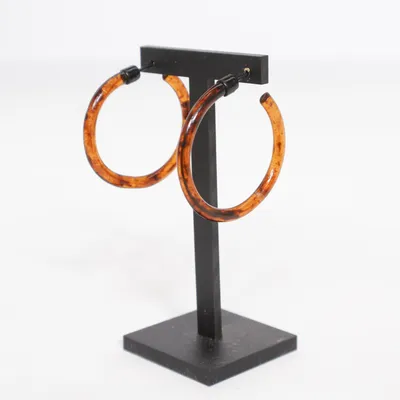 Oorbellen (Bruin) Onbekend materiaal