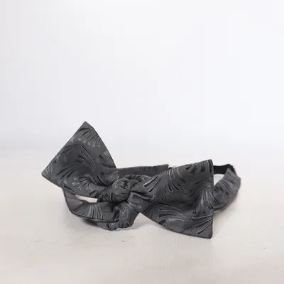 Vlinderdas (Grijs) van Pure Silk