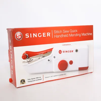 Machine à coudre (Blanc, Rouge) de Singer