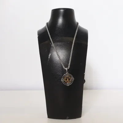 Necklace (Silver, Gold) Unknown metal