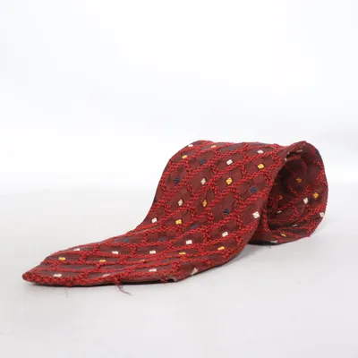 Tie (Red, Multicolored) from Gordon Crane Silk