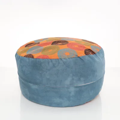 Poef (Blauw, Meerkleurig) van Herbalind