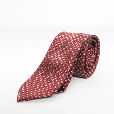 Tie (Red, Multicolored) from Paul Hunter Silk
