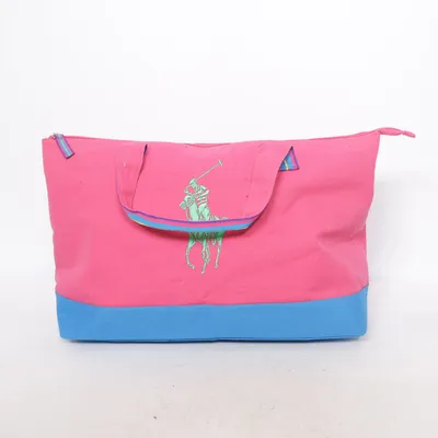 Strandväska (Rosa, Blå, Grön) från Ralph Lauren Bomull