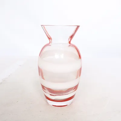 Vas (Röd, Transparent)
